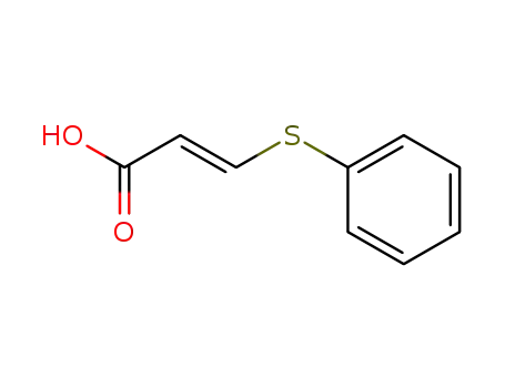 2-Propenoic acid, 3-(phenylthio)-, (E)-
