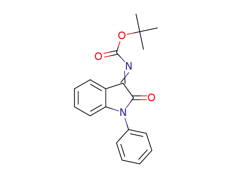 Molecular Structure of 1443052-58-1 (tert-butyl (2-oxo-1-phenylindolin-3-ylidene)carbamate)