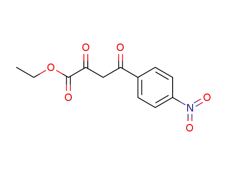 Molecular Structure of 54808-56-9 (ethyl 4-(4-nitrophenyl)-2,4-dioxobutanoate)