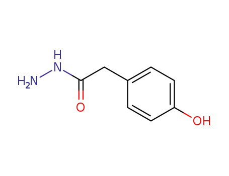 Molecular Structure of 20277-02-5 ((4-HYDROXY-PHENYL)-ACETIC ACID HYDRAZIDE)
