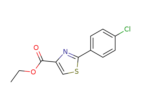 2- (4- 클로로-페닐)-티아 졸 -4- 카복실산 에틸 에스테르