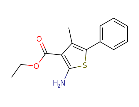 3-Thiophenecarboxylicacid,2-amino-4-methyl-5-phenyl-,ethylester