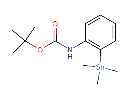 (2-트리메틸스탄나닐-페닐)-카르밤산 TERT-부틸 에스테르