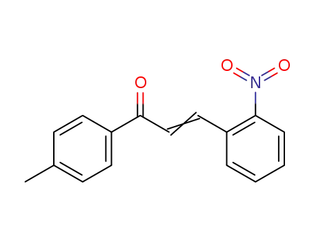 2-Propen-1-one, 1-(4-methylphenyl)-3-(2-nitrophenyl)-