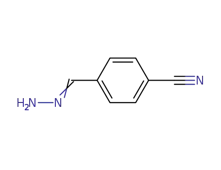 벤조니트릴, 4-(히드라조노메틸)-(9CI)