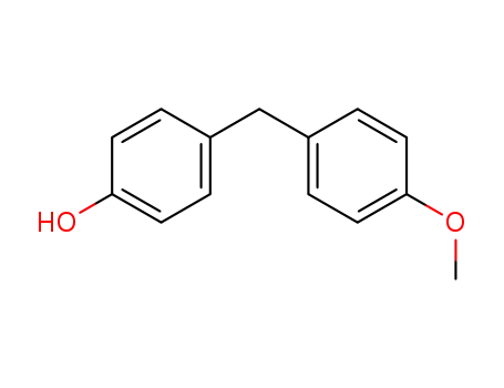 Molecular Structure of 21388-77-2 (4-(4-methoxybenzyl)phenol)