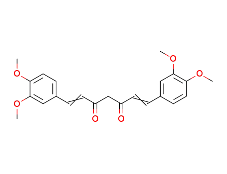 Molecular Structure of 55094-77-4 ((1E,6E)-1,7-bis(3,4-dimethoxyphenyl)hepta-1,6-diene-3,5-dione)