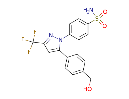 Benzenesulfonamide, 4-[5-[4-(hydroxymethyl)phenyl]-3-(trifluoromethyl)-1H-pyrazol-1-yl]-
