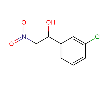 Molecular Structure of 39220-98-9 (Benzenemethanol, 3-chloro-a-(nitromethyl)-)