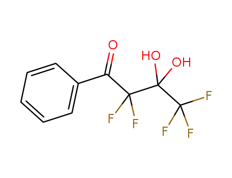 2,2,4,4,4-pentafluoro-3,3-dihydroxy-1-phenylbutan-1-one
