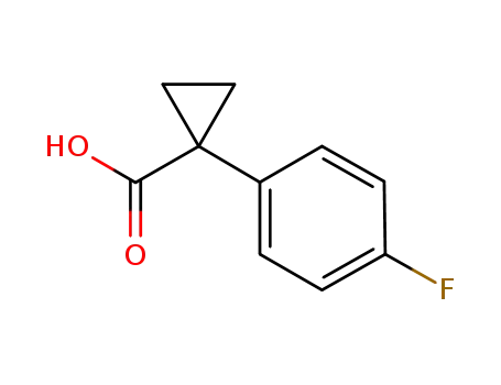 Molecular Structure of 773100-29-1 (1-(4-FLUORO-PHENYL)-CYCLOPROPANECARBOXYLIC ACID)