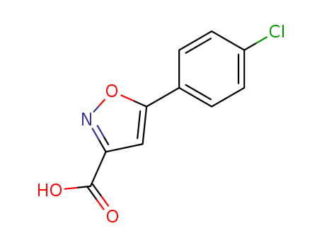 5-(4-Chlorophenyl)isoxazole-3-carboxylic acid 33282-22-3