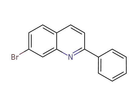 Molecular Structure of 1203578-65-7 (2-Phenyl-7-BroMoquinoline)