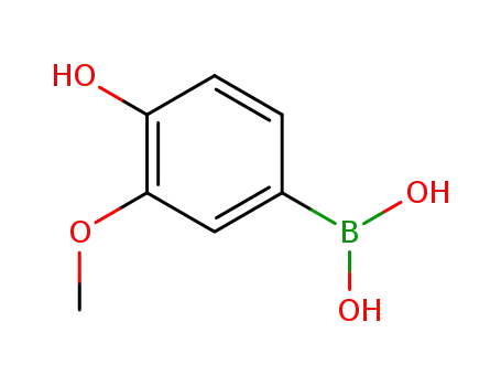 보론산, (4-히드록시-3-메톡시페닐)-(9CI)