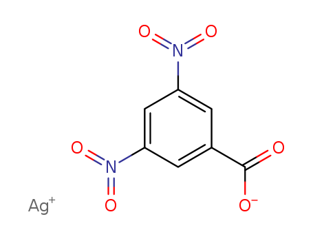 Benzoic acid,3,5-dinitro-, silver(1+) salt (1:1) cas  57542-56-0