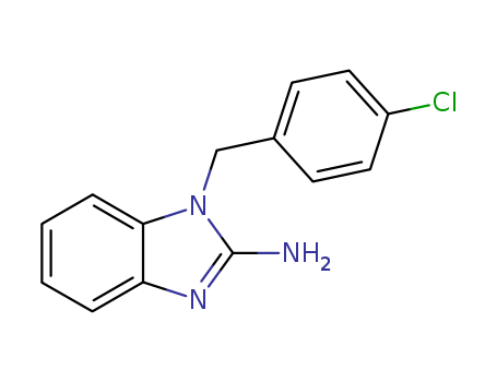 1-(4-Chlorophenylmethyl)-2-aminobenzimidazole 109635-38-3