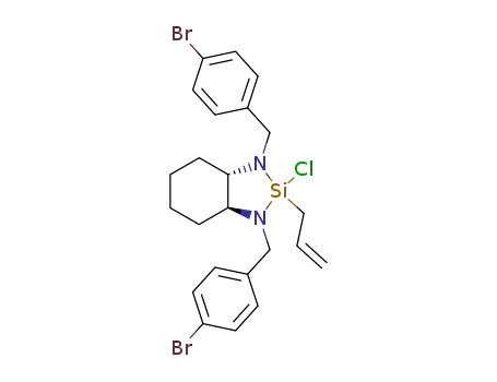 (3aS,7aS)-1,3-bis[(4-bromophenyl)methyl]-2-chlorooctahydro-2-(2-propenyl)-1H-1,3,2-benzodiazasilole