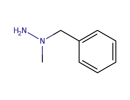 Molecular Structure of 3931-52-0 (1-BENZYL-1-METHYLHYDRAZINE)