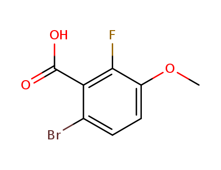6-bromo-2-fluoro-3-methoxybenzoic acid