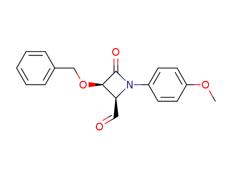 (+)-(3R,4R)-1-(p-anisyl)-3-benzyloxy-4-formyl-2-azetidinone