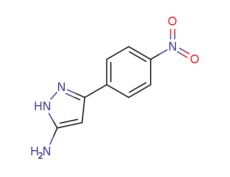 Molecular Structure of 78583-83-2 (5-(4-NITROPHENYL)-2H-PYRAZOL-3-YLAMINE)