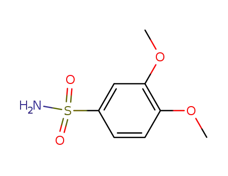 Molecular Structure of 63624-27-1 (3,4-dimethoxybenzenesulfonamide)