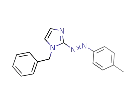 Molecular Structure of 189178-21-0 (1H-Imidazole, 2-[(4-methylphenyl)azo]-1-(phenylmethyl)-)