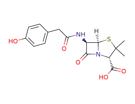 Molecular Structure of 525-91-7 (penicillin X)