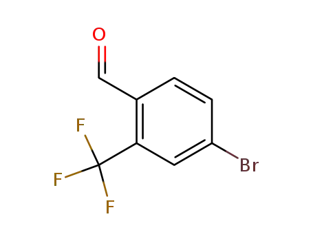Molecular Structure of 861928-27-0 (4-BROMO-2-(TRIFLUOROMETHYL)BENZALDEHYDE)