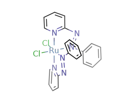 cis-trans-cis-dichlorobis(2-phenylazopyridine)ruthenium(II)
