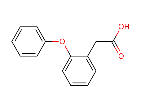 Molecular Structure of 25563-02-4 (2-PHENOXYPHENYLACETIC ACID)