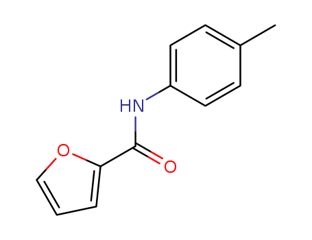 Molecular Structure of 1982-62-3 (2-Furancarboxamide, N-(4-methylphenyl)-)