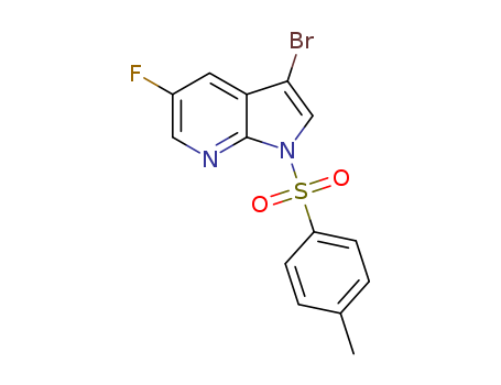 3-bromo-5-fluoro-1-tosyl-1H-pyrrolo[2,3-b]pyridine