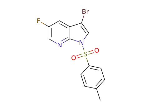 3-bromo-5-fluoro-1-tosyl-1H-pyrrolo[2,3-b]pyridine