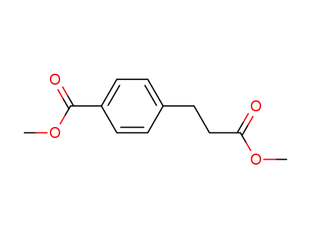 Molecular Structure of 40912-11-6 (3-(4-METHOXYCARBONYLPHENYL)PROPIONIC ACID METHYL ESTER)