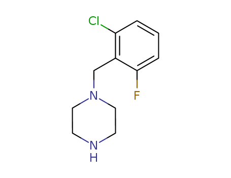 Piperazine,1-[(2-chloro-6-fluorophenyl)methyl]- cas  215655-20-2