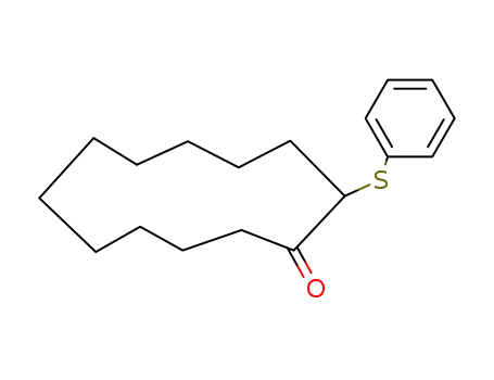 Molecular Structure of 52190-43-9 (2-(phenylsulfanyl)cyclododecanone)