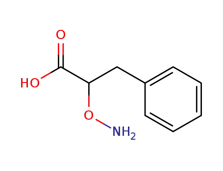 Molecular Structure of 5619-43-2 (α-(Aminooxy)benzenepropionic acid)