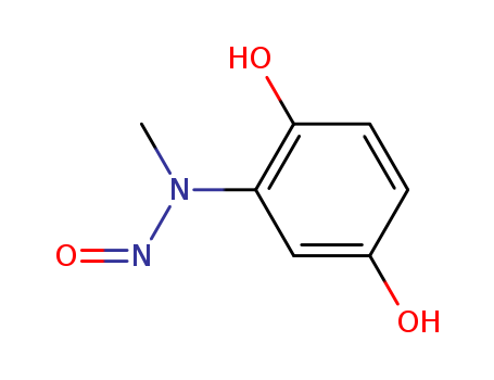 1,4-benzenediol, 2-(methylnitrosoamino)-