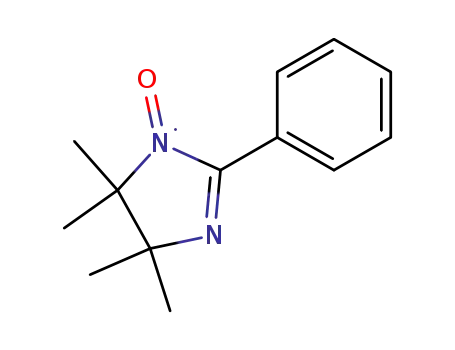 Molecular Structure of 26731-64-6 (2-phenyl 4,4,5,5-tetramethylimidazoline-1-oxyl)
