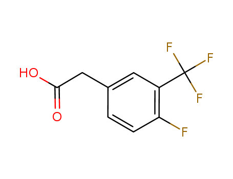 [4-Fluoro-3-(trifluoromethyl)phenyl]acetic acid