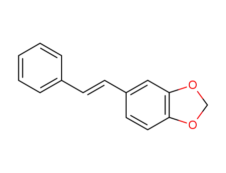 Molecular Structure of 51003-16-8 (5-[(Z)-2-phenylethenyl]-1,3-benzodioxole)