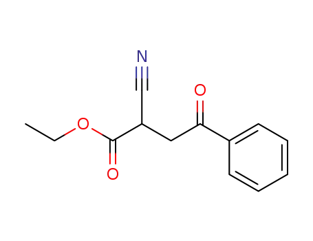 Ethyl 2-cyano-4-oxo-4-phenylbutanoate