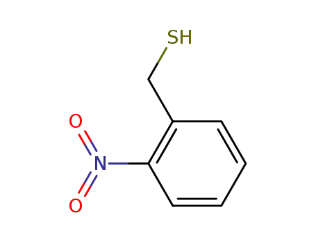 Molecular Structure of 38508-64-4 (2-Nitrobenzenemethanethiol)