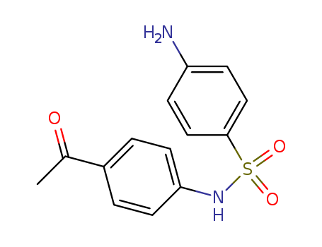 N-(4-acetylphenyl)-4-amino-benzenesulfonamide cas  19837-78-6
