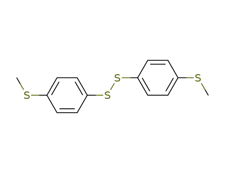 Molecular Structure of 20057-77-6 (Disulfide, bis[4-(methylthio)phenyl])