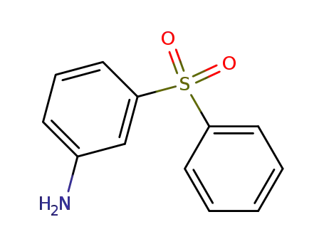 Molecular Structure of 26815-49-6 (3-(phenylsulfonyl)benzenamine)