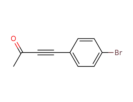 Molecular Structure of 81532-79-8 (3-Butyn-2-one, 4-(4-bromophenyl)-)