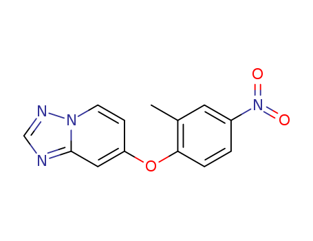 [1,2,4]Triazolo[1,5-a]pyridine, 7-(2-methyl-4-nitrophenoxy)- CAS No.937263-44-0