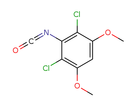 Benzene, 2,4-dichloro-3-isocyanato-1,5-dimethoxy-
